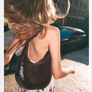 Reformation Black Shoulder Bag